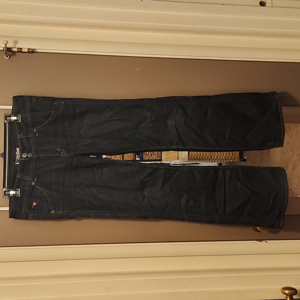 Hudson slight flare jeans dark wash size 30